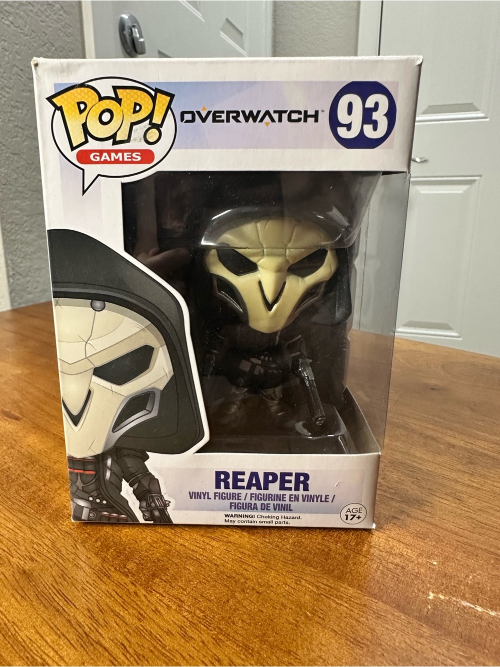 Funko Pop! Games Overwatch Reaper Vinyl Figure - Black, Cream